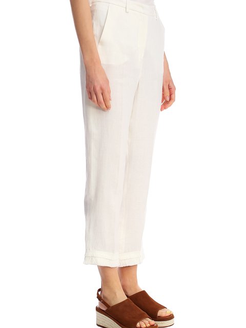 Белые брюки WEEKEND MAX MARA: фото 5 - Invogue