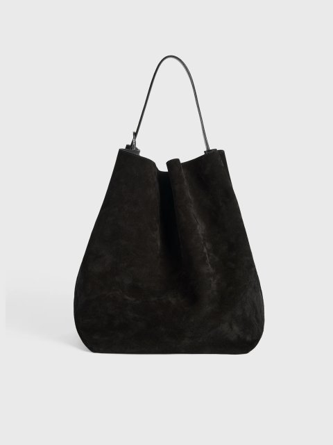 Коричневая сумка TOTEME из кожи: фото 4 - Invogue