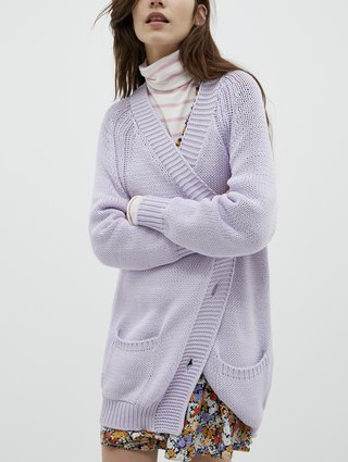 Бузковий кардиган MAX&CO : фото 1 - Invogue