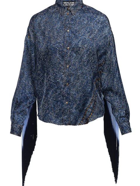 Синя сорочка VERSACE JEANS COUTURE : фото 2 - Invogue