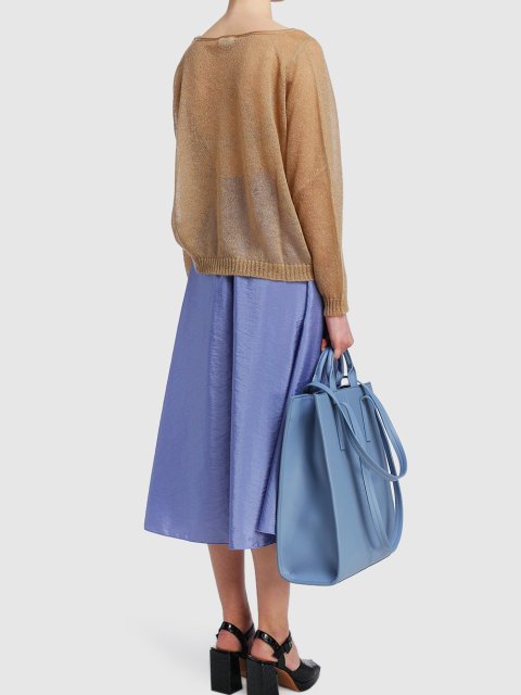 Голубая юбка MAX&CO: фото 2 - Invogue