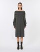 Темно-сіра сукня MAX MARA з вовни та кашеміру: фото 2 - Invogue