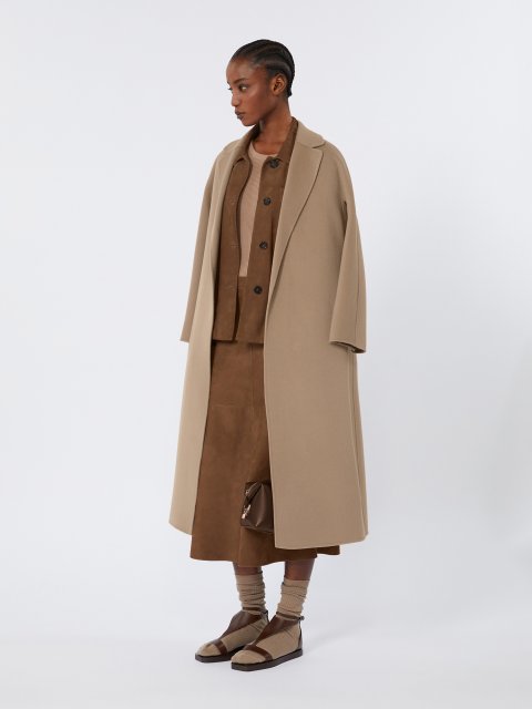 Бежевий топ MAX MARA у рубчик: фото 1 - Invogue