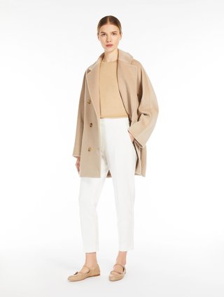 Білі брюки Max Mara з віскози: фото 1 - Invogue