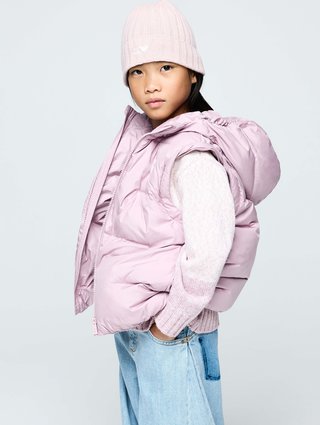 Лиловая куртка Emporio Armani из полиэстера: фото 1 - Invogue