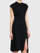 Чёрное платье KENZO: фото 3 - Invogue