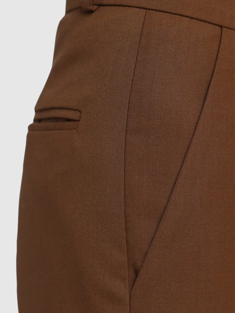 Коричневые шорты OLENICH: фото 6 - Invogue