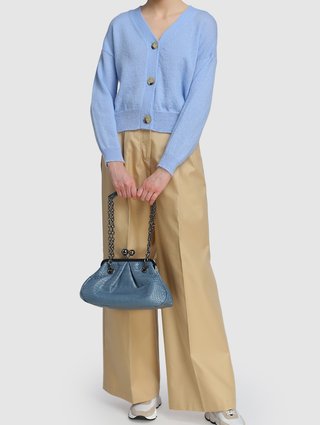Серый кардиган WEEKEND MAX MARA: фото 1 - Invogue