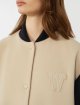 Бежевий бомбер WEEKEND MAX MARA вільного крою: фото 4 - Invogue