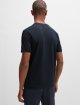 Темно-синяя футболка BOSS из хлопка: фото 3 - Invogue