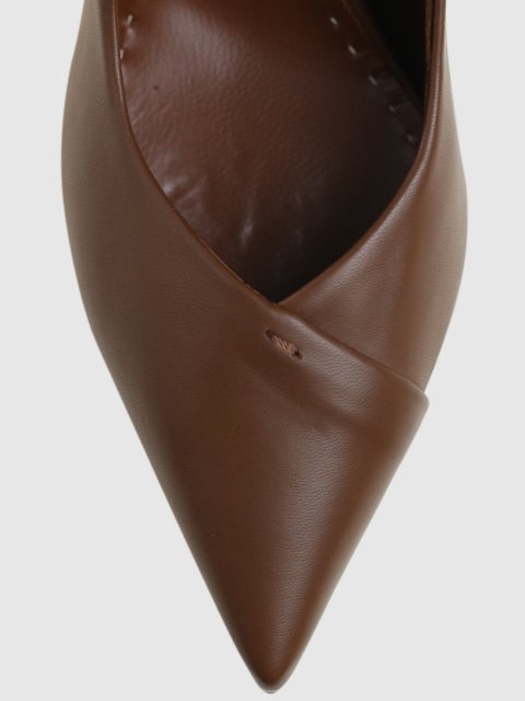 Коричневі туфлі MAX MARA : фото 5 - Invogue