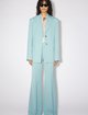 Голубые брюки клеш Acne Studios: фото 1 - Invogue