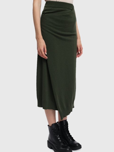 Зелёная юбка KENZO: фото 2 - Invogue