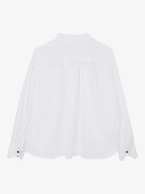 Біла сорочка GIVENCHY KIDS з бавовни: фото 1 - Invogue