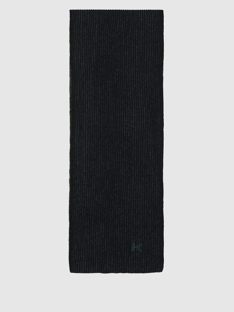 Серый шарф KENZO: фото 2 - Invogue