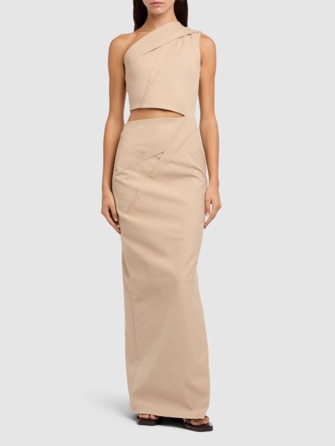 Бежева сукня Max Mara довга: фото 1 - Invogue