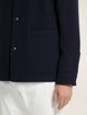 Темно-синій піджак ZEGNA з вовни та кашеміру: фото 4 - Invogue