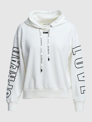 Молочная кофта MARC CAIN: фото - Invogue