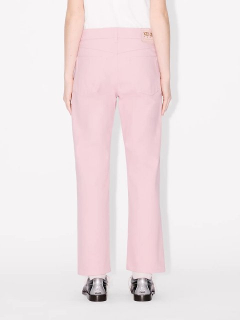Розовые джинсы Kenzo из хлопкового денима: фото 3 - Invogue