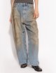 Блакитні джинси Acne Studios широкі: фото 1 - Invogue