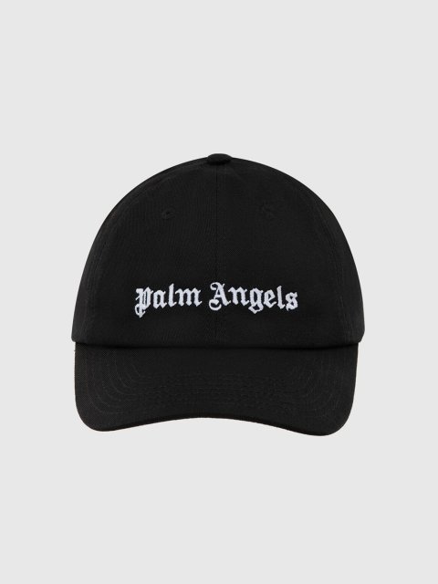 Чорна кепка Palm Angels з бавовни: фото - Invogue