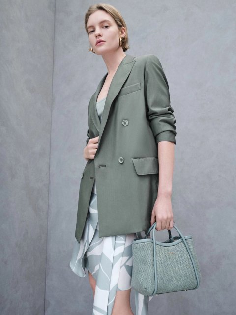 Спідниця з принтом Max Mara з шовкової саржі: фото 1 - Invogue