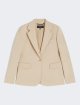 Бежевий жакет WEEKEND MAX MARA з еластичної вовни: фото - Invogue