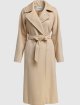 Кремовое пальто MAX MARA: фото - Invogue