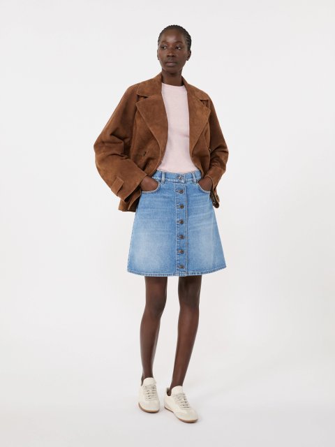 Рожевий светр WEEKEND MAX MARA з вовни та кашеміру: фото 1 - Invogue