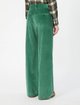 Зелені штани Weekend Max Mara з бавовни: фото 3 - Invogue