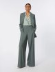 Темно-зелений жакет Max Mara з вовни та шовку: фото 1 - Invogue