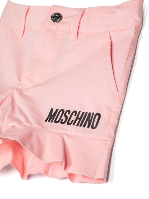Рожеві шорти MOSCHINO KIDS : фото 2 - Invogue