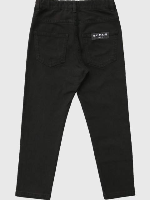 Чорні штани BALMAIN KIDS : фото 1 - Invogue