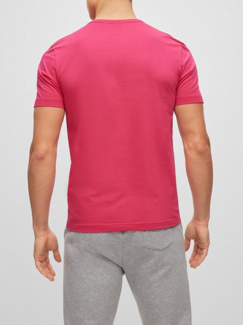 Розовая футболка BOSS: фото 2 - Invogue