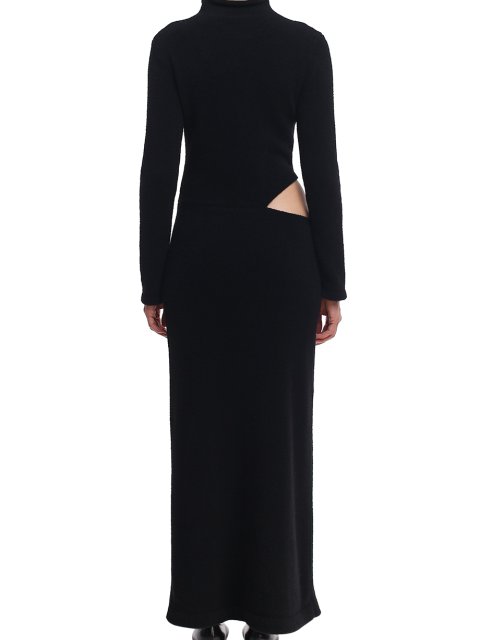 Чёрное платье OLENICH: фото 4 - Invogue