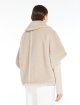Бежеве пончо Max Mara з альпаки та вовни: фото 2 - Invogue
