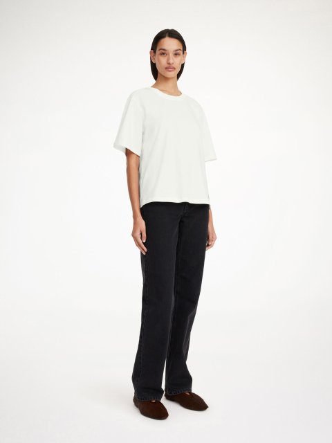 Біла футболка BY MALENE BIRGER з органічної бавовни: фото 1 - Invogue