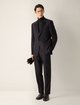 Чорний костюм ZEGNA з вовни та шовку: фото 1 - Invogue