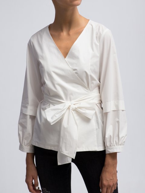 сорочка довгрукав MARELLA: фото 5 - Invogue