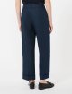 Темно-сині брюки Max Mara з чистого льону: фото 3 - Invogue