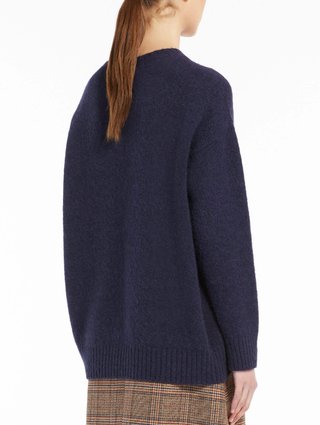 Синий свитер WEEKEND MAX MARA: фото 2 - Invogue