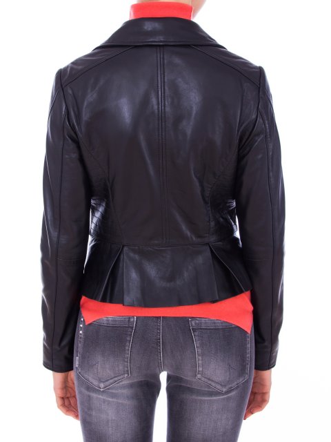 Куртка кожаная Marc Cain (2830): фото 6 - Invogue