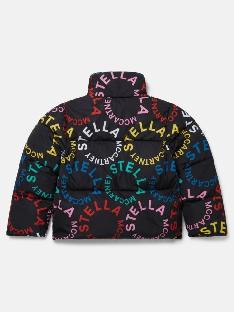 Черная куртка STELLA MCCARTNEY с принтом: фото 1 - Invogue