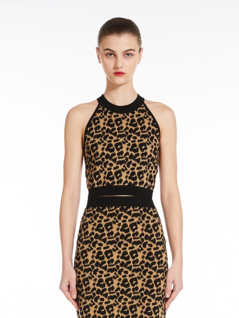 Чорний топ MAX MARA : фото 1 - Invogue