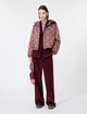 Бордові брюки Weekend Max Mara з бавовни: фото 1 - Invogue
