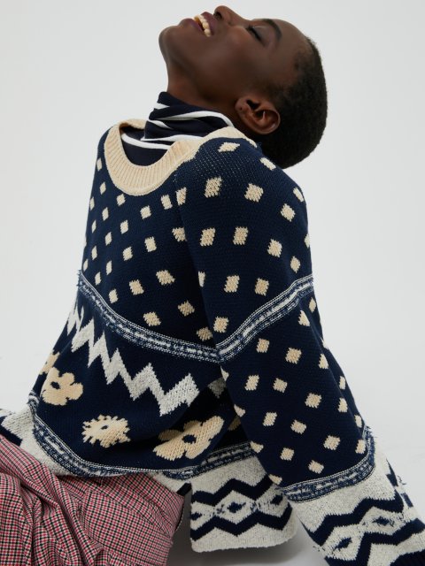 Синій светр MAX&CO : фото 3 - Invogue