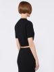 Чорний светр SPORTMAX з еластичної віскози: фото 3 - Invogue