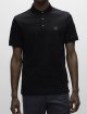 Чорне поло BOSS: фото 1 - Invogue