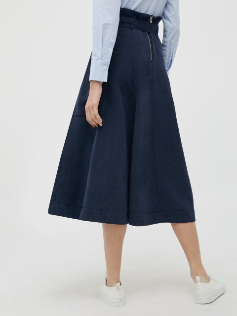 Синя спідниця MAX&CO : фото 2 - Invogue