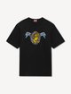 Чёрная футболка Kenzo из хлопка: фото - Invogue